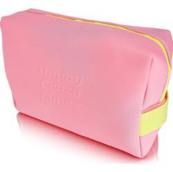 Happy Crazy Mine Pink Toiletry Bag