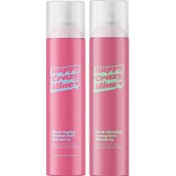 Happy Crazy Mine Woah Styling Hairspray Medium 300 ml & Finishing Hair