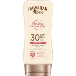 Hawaiian Tropic Glowing Protection Beautifully Sheer Finish mleczko do opalania SPF 30 180 ml