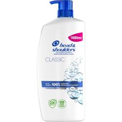 Head & Shoulders Classic Clean Anti Dandruff Shampoo Pump for Daily Us