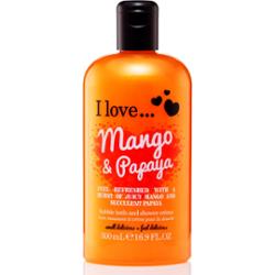 I Love Mango & Papaya krem pod prysznic i do kąpieli 500 ml