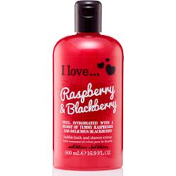 I Love Raspberry & Blackberry krem pod prysznic i do kąpieli 500 ml