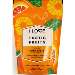 I Love... Signature I Love Exotic Fruits Bath Salts 500 g