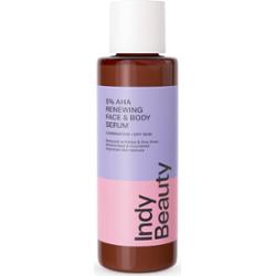 INDY BEAUTY 5% AHA Renewing Face & Body Serum 100 ml