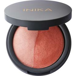 Inika Organic Baked Blush Duo - róż do policzków Burnt Peach