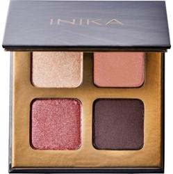 Inika Organic Eyeshadow Quad - cienie do powiek Flowers