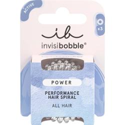 Invisibobble Active Power Performance Hair Spiral 3 pcs Crystal Clear