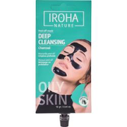 IROHA NATURE Deep Cleansing Charcoal Peel Off Face Mask