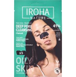 IROHA NATURE Deep Pore Cleansing Charcoal Nose Strips