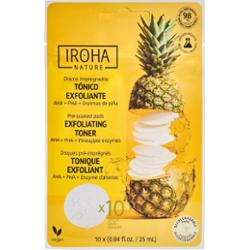 IROHA NATURE Exfoliating Toner Pads AHA + PHA + Pinapple Enzymes