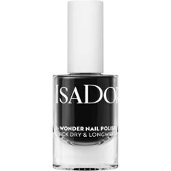 IsaDora The Wonder Nail Polish Quick Dry & Longwear 139 Black Lacquer