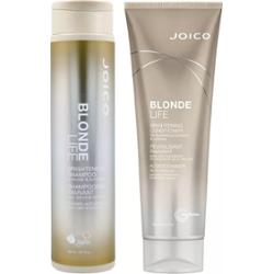 Joico Blonde Life Brightening Paket - zestaw szampon i odżywka do włos