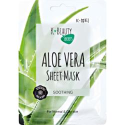 K-Beauty Secrets Aloe Vera Sheet Mask 18 g