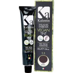 Kalentin Eyebrow & Eyelash Tint Vegan Dark Brown