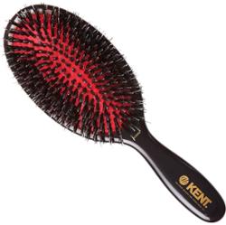 Kent Brushes Classic Shine Medium Black Porcupine Mixed Bristle Hairbr