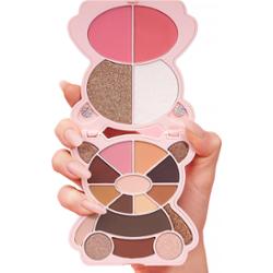 KimChi Chic Teddy Kim Eyeshadow Palette - uniwersalna paleta do makija