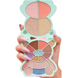 KimChi Chic Teddy Kim Eyeshadow Palette - uniwersalna paleta do makija