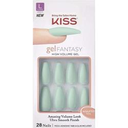 Kiss Gel Fantasy 28 Sculpted Nails Back It Up