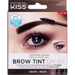 Kiss Brow Tint Diy Kit Brown