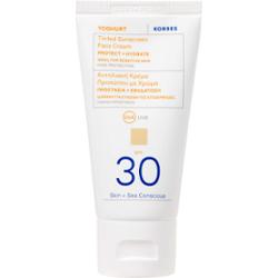 Korres Yoghurt Tinted Sunscreen tonujący krem ochronny SPF 30 50 ml