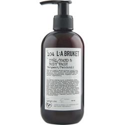 L:a Bruket Hand & Body Wash 104 Bergamot/Patchouli 240 ml