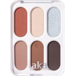 Laka Forever6 Eye Palette paleta cieni do powiek odcień 01 Beginning 7 g