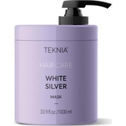 Lakmé Teknia White Silver Mask maska neutralizująca do włosów siwych i platynowego blondu 1000 ml