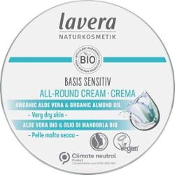 Lavera Basis Sensitiv  All-Round Cream 150 ml - krem do twarzy 150 ml