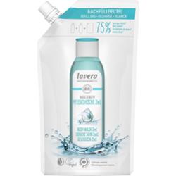 Lavera Basis Sensitiv  Body Wash 2In1 Refill 500 ml - wkład do żelu do
