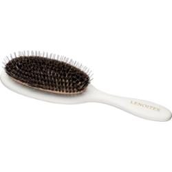 Lenoites Hair Brush Wild Boar with pouch and cleaner tool - szczotka d