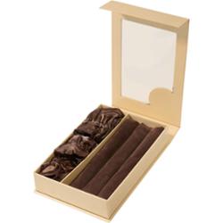 Lenoites Heatless Curling Rods with Caps 3-Pack Set Brown