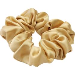 Lenoites Mulberry Silk Scrunchie - jedwabna gumka do włosów Gold