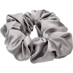 Lenoites Mulberry Silk Scrunchie - jedwabna gumka do włosów Grey