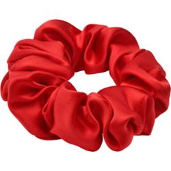 Lenoites Mulberry Silk Scrunchie - jedwabna gumka do włosów Red