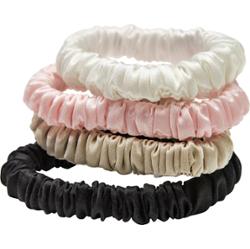 Lenoites Mulberry Silk Skinny Scrunchies - jedwabny wałek do włosów Pi