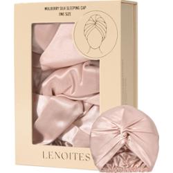 Lenoites Mulberry Silk Sleeping Cap Pink