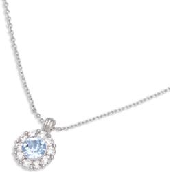 Lily and Rose Sofia necklace   Light sapphire
