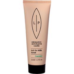 Lip Intimate Care Organic Intimate Care Gel To Milk Scrub delikatny peeling z kokosem Coconut 50 ml