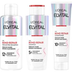 L'Oréal Paris Elvital Bundle Shampoo 200 ml & Conditioner 150 ml & Res