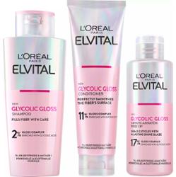 L'Oréal Paris Elvital Glycolic Gloss Bundle Shampoo 200 ml & Condition