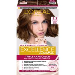 L'Oréal Paris Excellence Crème Triple Care Color 5,3 Golden Light Brow