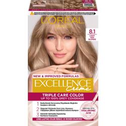 L'Oréal Paris Excellence Crème Triple Care Color 8,1 Light Ash Blonde