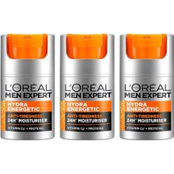 L'Oréal Paris Men Expert Hydra Energetic Moisturising Lotion 50 ml x 3