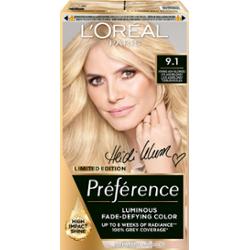 L'Oréal Paris Préférence Permanent Hair Color 9.1 Viking Ash Blonde