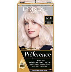 L'Oréal Paris Préférence Permanent Haircolor 10,21 Stockholm