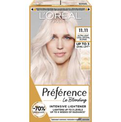 L'Oréal Paris Préférence Permanent Haircolor 11,11 Ultra Light Silver