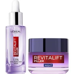 L'Oréal Paris Revitalift Filler Night Cream 50 ml & 1,5% Hyaluronic Ac
