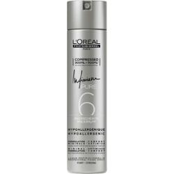 L’Oréal Professionnel Infinium Pure hypoalergiczny lakier do włosów mocno utrwalający bezzapachowy 300 ml