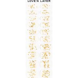 Love'n Layer Love Note Funky Sparkle Gold