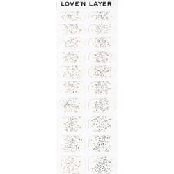 Love'n Layer Love Note Funky Sparkle Silver